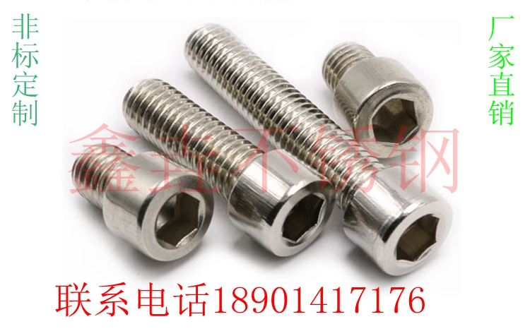 Pure titanium inner hexagonal screw titanium steel bolt titanium alloy screw rod M6M8M10M12