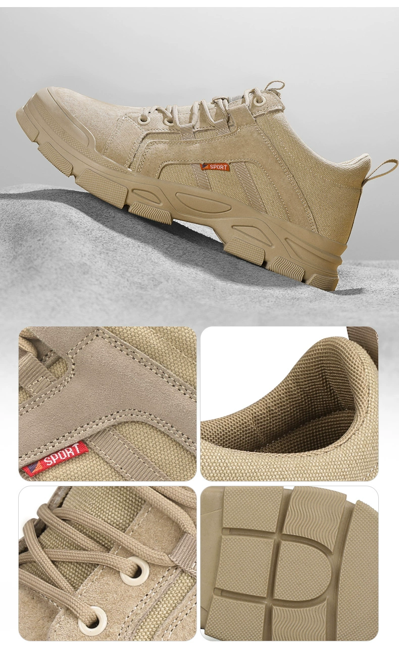 Men's labor protection shoes, anti-smash, anti-puncture, insulated, winter construction site work, steel toe high-top old safety shoes with steel plates
