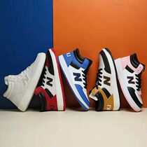 New 100 Len High Helps Casual Board Shoes Mens Shoes 2022 Spring Summer New Ladies Low Help Shoes Trend Lovers Sneakers