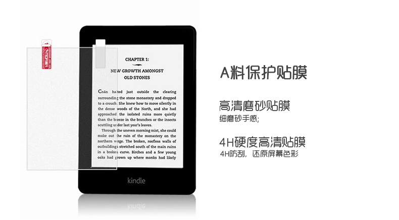 Amazon Kindle bảo vệ màn hình chống lóa bảo vệ màn hình phim chống dấu vân tay mờ Kindle sách - Phụ kiện sách điện tử ốp ipad pro 11 2018