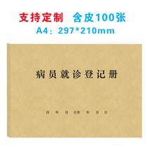 Sick Man Visit Register Outpatient work Journal Patient Medical Records Register Clinic Medical Institutions Archives This