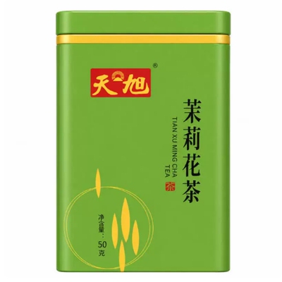 【天旭】特级茉莉花茶50g/铁罐装