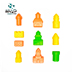 Judy Space Intelligence Sand Mold Color Power Toy Sand Mars Puzzle Puzzle Khuôn cát miễn phí - Tự làm khuôn nướng khuôn làm kem que Tự làm khuôn nướng