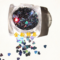 Thin sequin pony Japanese girl sequin makeup eye makeup Shell color love star glitter diamond eye patch