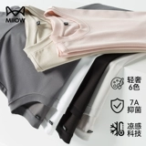 Шелковая цветная футболка с коротким рукавом, круглый воротник