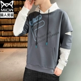 Мужская осенняя толстовка, модный трендовый осенний комплект, коллекция 2021, свободный крой