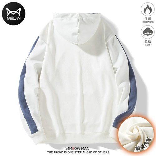 Зимняя толстовка с капюшоном, утепленная куртка в стиле хип-хоп, коллекция 2021, оверсайз, в американском стиле