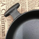 Foreign Trade Export Cast Iron Uncoated Frying Pan Non-Stick Pan 8-Inch 10inch 12inch Induction Cooker and Gas Stove Compatible