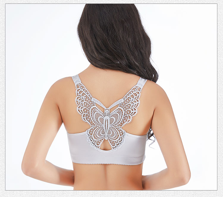 Không có dấu vết không có vòng thép thêm mã lớn bra béo mm thu thập 200 pounds gợi cảm cộng với phân bón để tăng phần mỏng khóa trước đồ lót nữ quan lot nu
