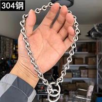 Pet Neck Reared Dog Collar Stainless Steel P Chain 4 0 Keel Chain Small Medium Dog Kirchai Dog Dubin