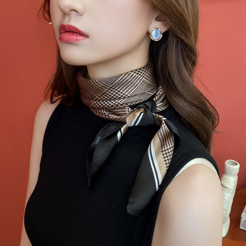 丝巾女小长条围巾韩国装饰百搭-秒客网