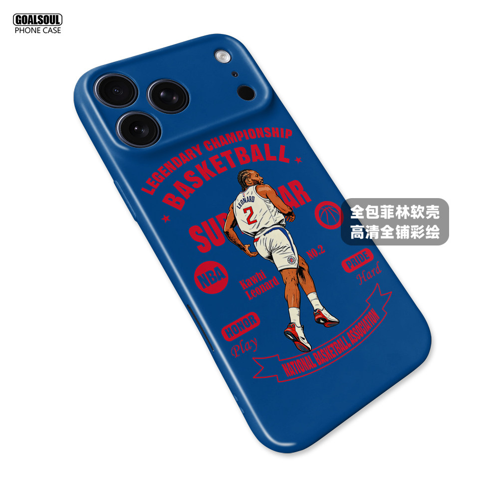 Kawhi Leonard Los Angeles Clippers 16 iPhone Case
