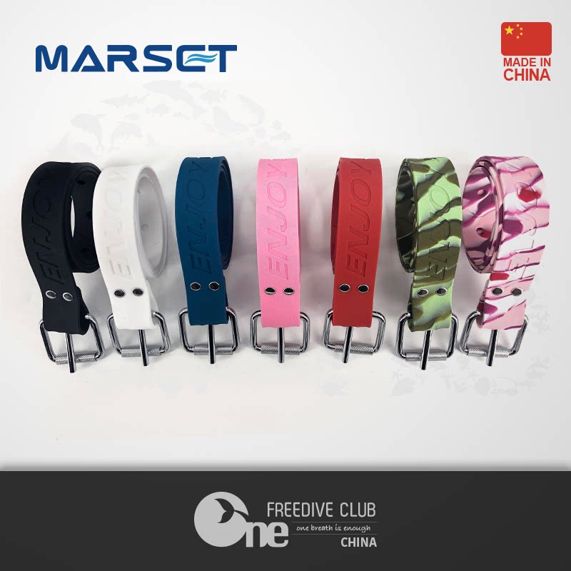 (ONE selection) Marset Professional free diving Fast unloading imported rubber counterweights with default length 1 5M