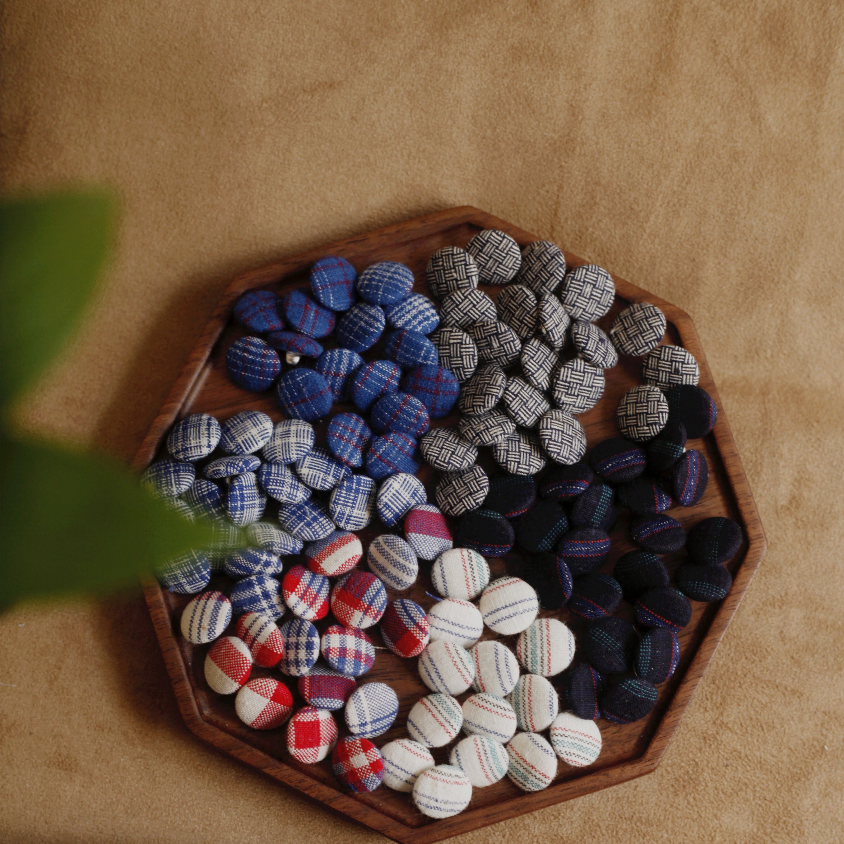 Cloth buttons Cotton hand-woven ancient cloth Clothing bag decoration matching Handmade DIY accessories