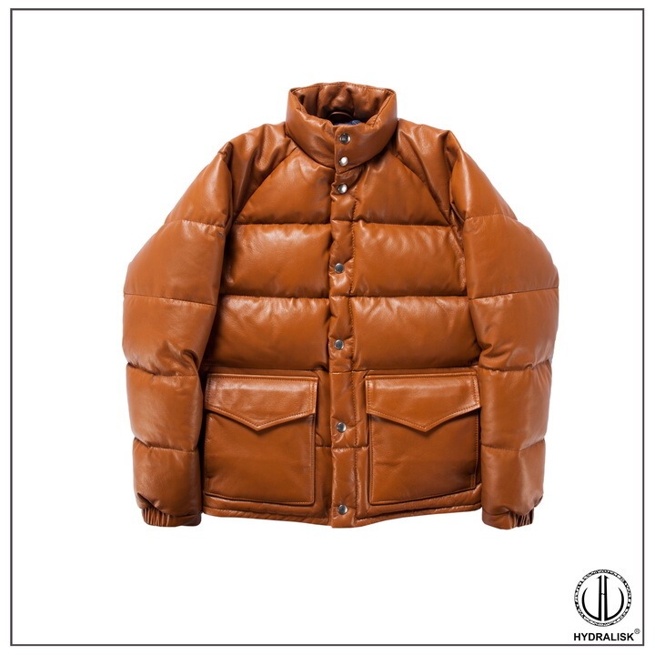 Hdk (Hai Jue) Zozo B@Pe Timeless Classic Kimura Sheepskin Leather Jacket with down and Goose down Lining