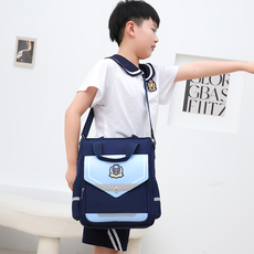 Сумка для документов 大容量学习袋中小学生上课手提袋可单肩拎书袋1-6年级绘画补课袋