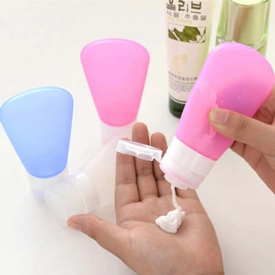 Split Bottle Travel Cosmetics Silicone Bottle Air Bottle Travel Wash Shampoo body lotion Bath Lotion Cosmetic containing bottle suit