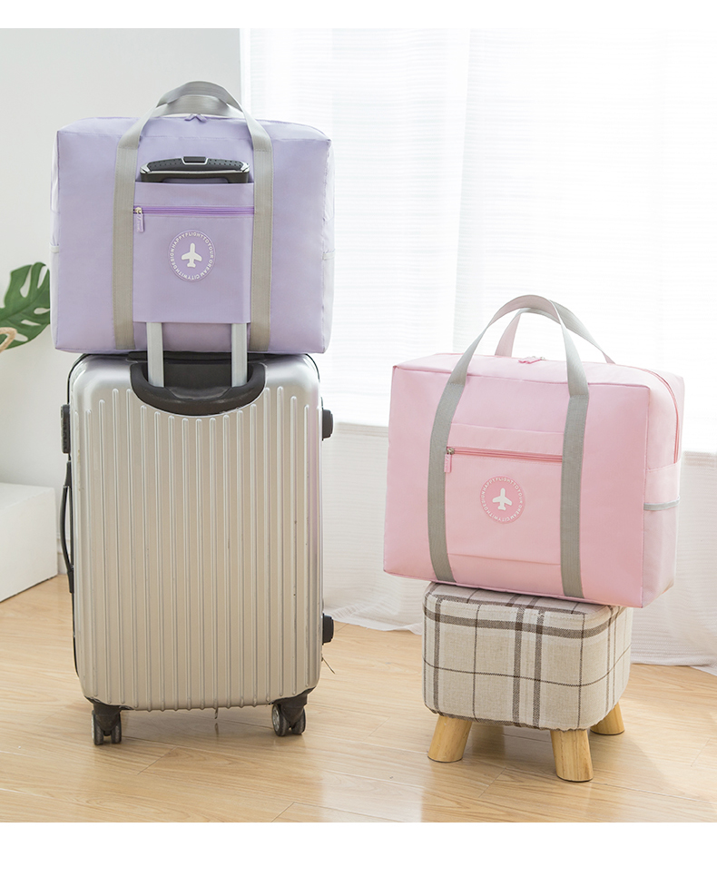 Túi du lịch không thấm nước Tote di động Túi hành lý xách tay ngắn khoảng cách lớn Túi du lịch một chiều ngắn túi đựng quần áo du lịch nữ