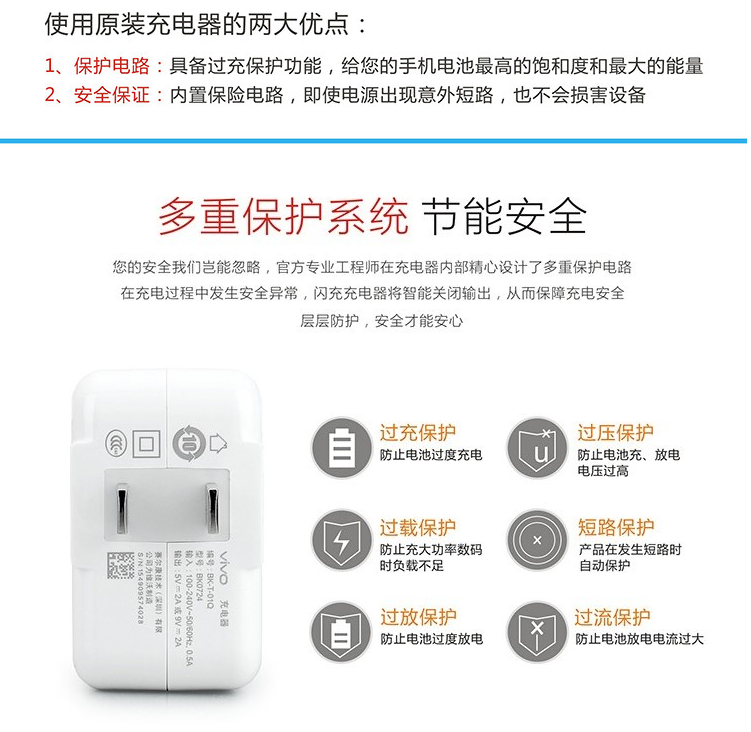 chargeur VIVO pour téléphones VIVO - Ref 1293501 Image 19