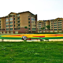 Plastic color particles plastic particles EPDM rubber particles plastic runway construction