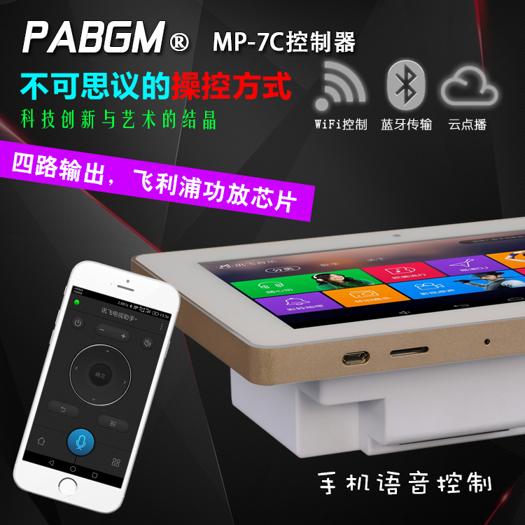 PABGM Germany Bergmann MP-8C host supports smart home 485 remote control