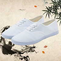 Đôi sao thấp để giúp giày vải trắng Giày nữ màu trắng Giày đế bằng Hàn Quốc giày nữ sneaker
