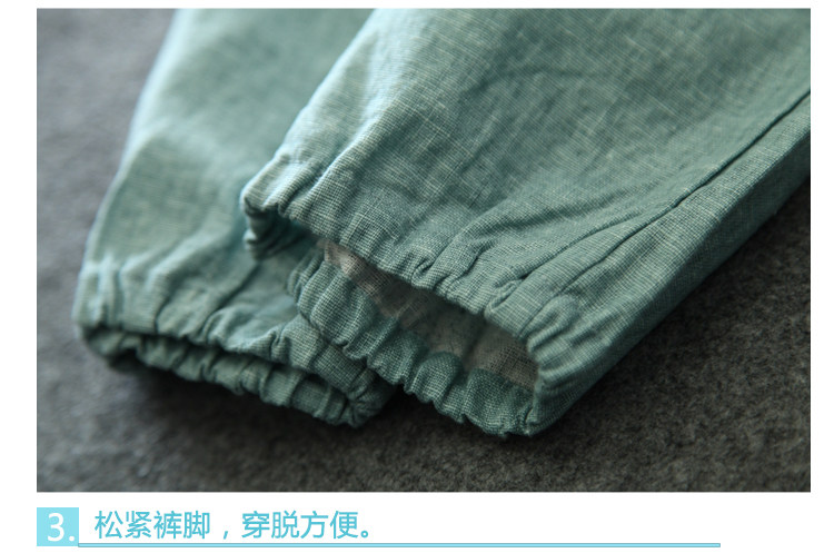 Pantalon garcon LLGO en lin - Ref 2055292 Image 18