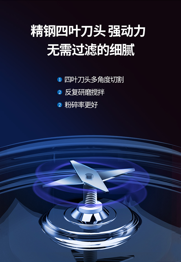 韩国现代 多功能破免滤 豆浆壁机 350ml 图5