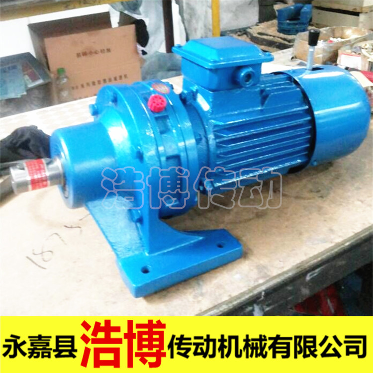 Frequency conversion motor with cycloidal pin wheel horizontal reducer XWD0 75-2-59 quality assurance factory direct sales