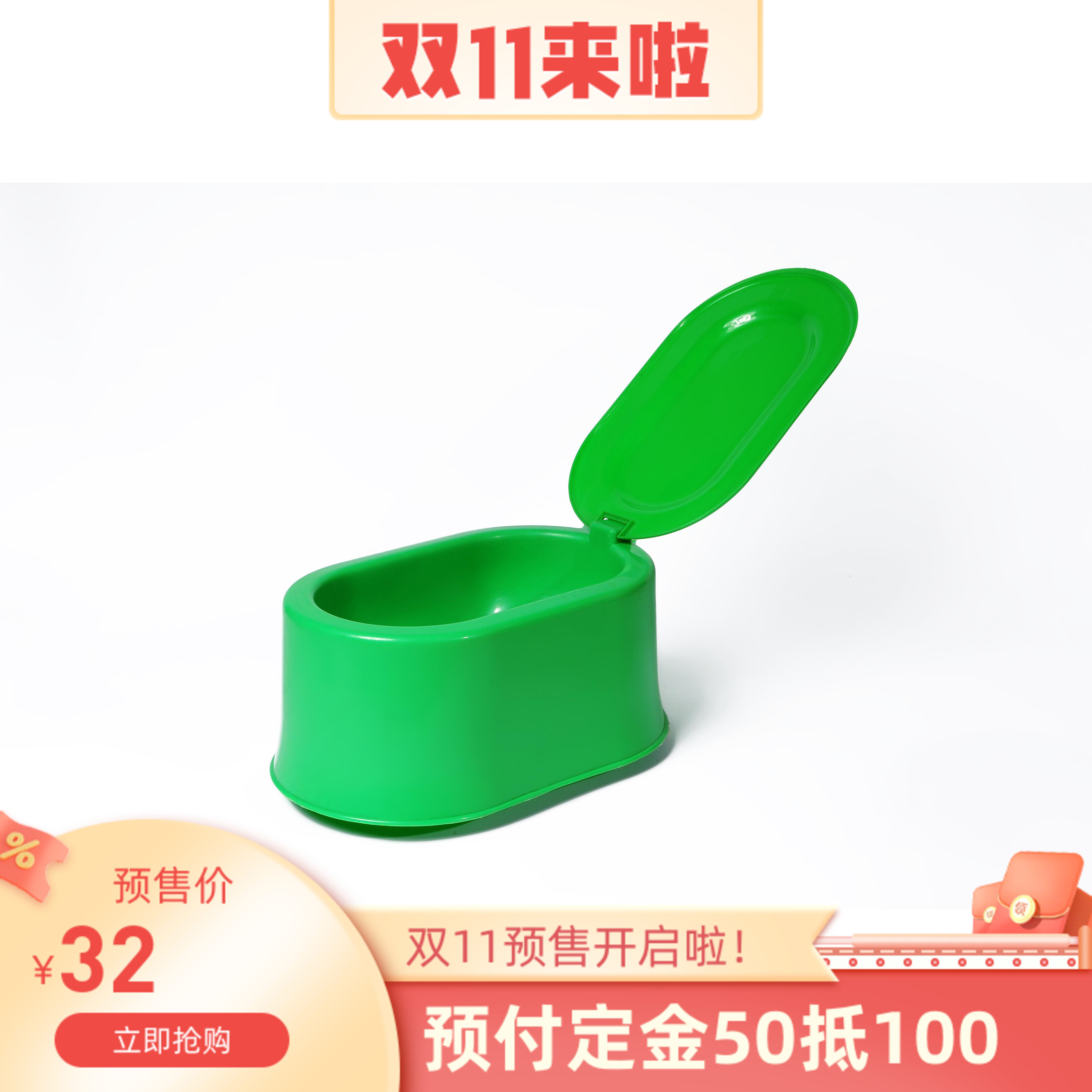 Promotional portable color decoration temporary use squat plastic squat toilet disposable small toilet toilet toilet