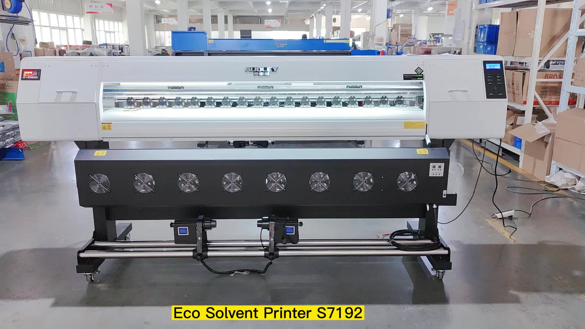Audley Digital Inkjet Printer Sticker Banner Printing Machines Vinyl