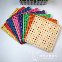 Kindergarten decoration hanging ornaments creative classroom corridor layout materials DIY bamboo pieces Chinese National style hanging ornaments