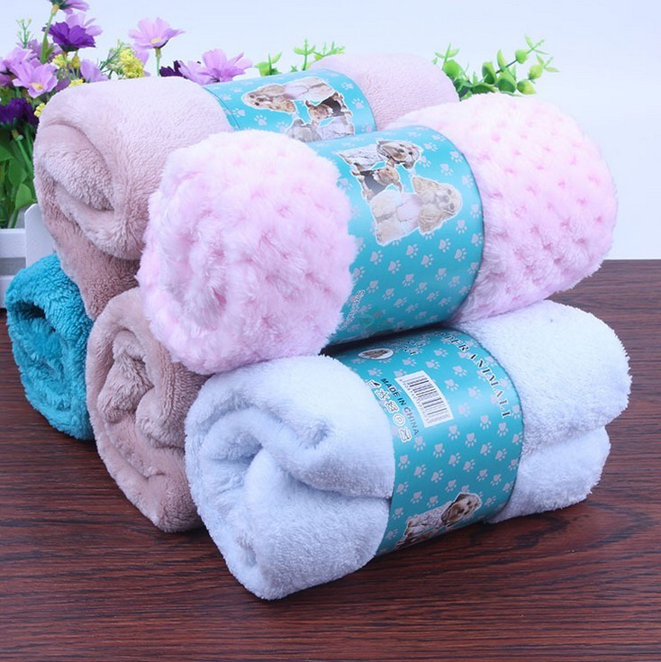 New dog blanket teddy poodle pomeranian labrador cat pet kennel pad absorbent warm blanket
