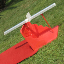 Pre-bending tester for sitting position body in front and middle school of plastic sitting position body front and middle school