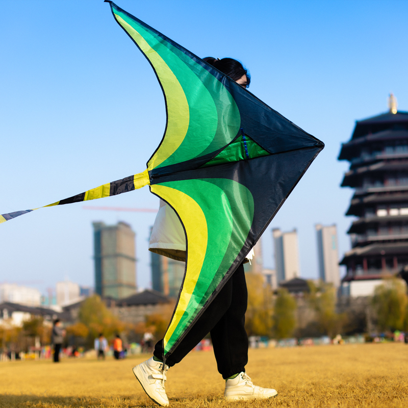 Weifang kite grassland children adult large-sized special breeze easy to fly handheld high-end special super kite