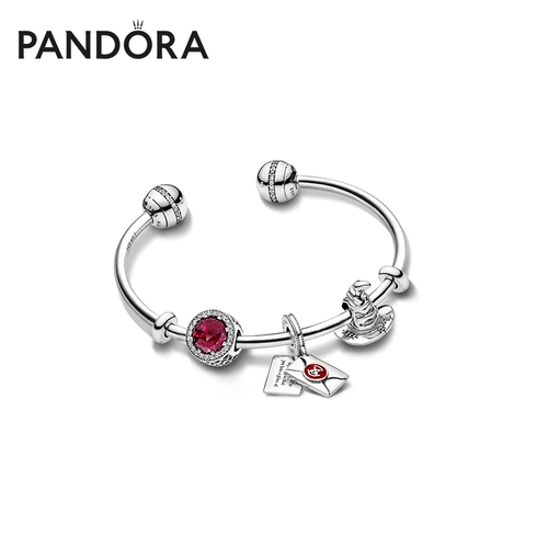 Pandora, браслет на день Святого Валентина, для влюбленных, подарок на день рождения