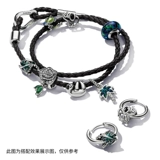 Pandora, ювелирный шарм, универсальные серьги, серебро 925 пробы, простой и элегантный дизайн, подарок на день рождения