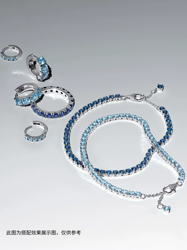 Pandora, свежие серьги, простой и элегантный дизайн, подарок на день рождения