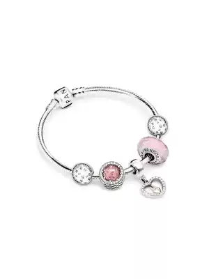 Pandora Pandora loved in her life ZT0005 Bracelet female suit Simple gift for girls