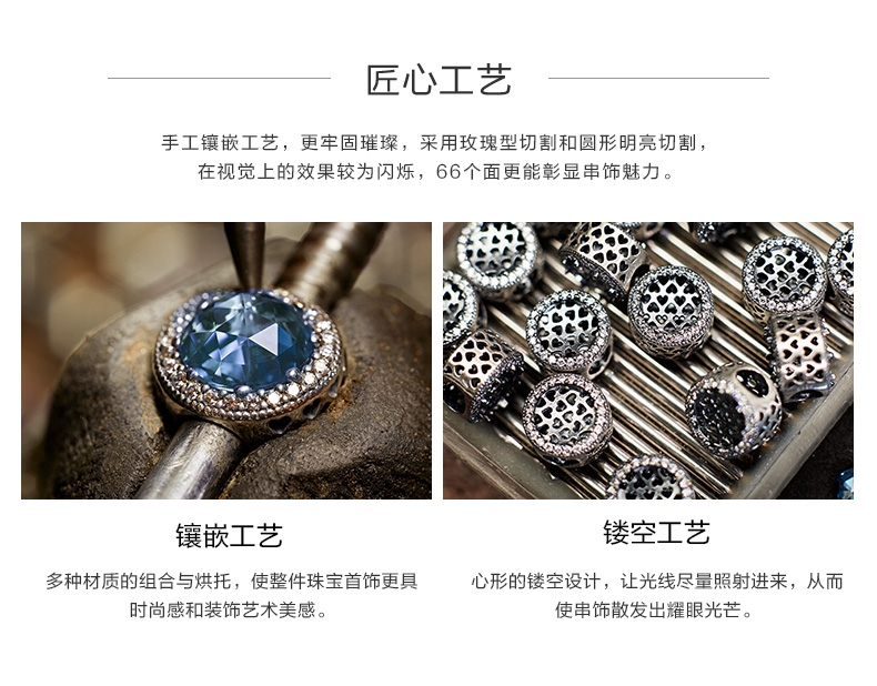 PANDORA Pandora Stars Câu Chuyện Cổ Tích ZT0013 Bộ Quà Tặng Gửi Bạn Gái Quà Tặng Đồ Trang Trí Dây Vòng Tay Phụ Nữ vòng đá
