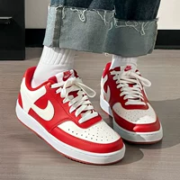 Nike, красные легкие кроссовки, износостойкая повседневная обувь, женский стиль