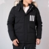 Adidas Adidas down jacket nam 2018 mùa đông mới thể thao mỏng và dài áo khoác cotton ấm áp áo phao nam hàng hiệu Thể thao xuống áo khoác