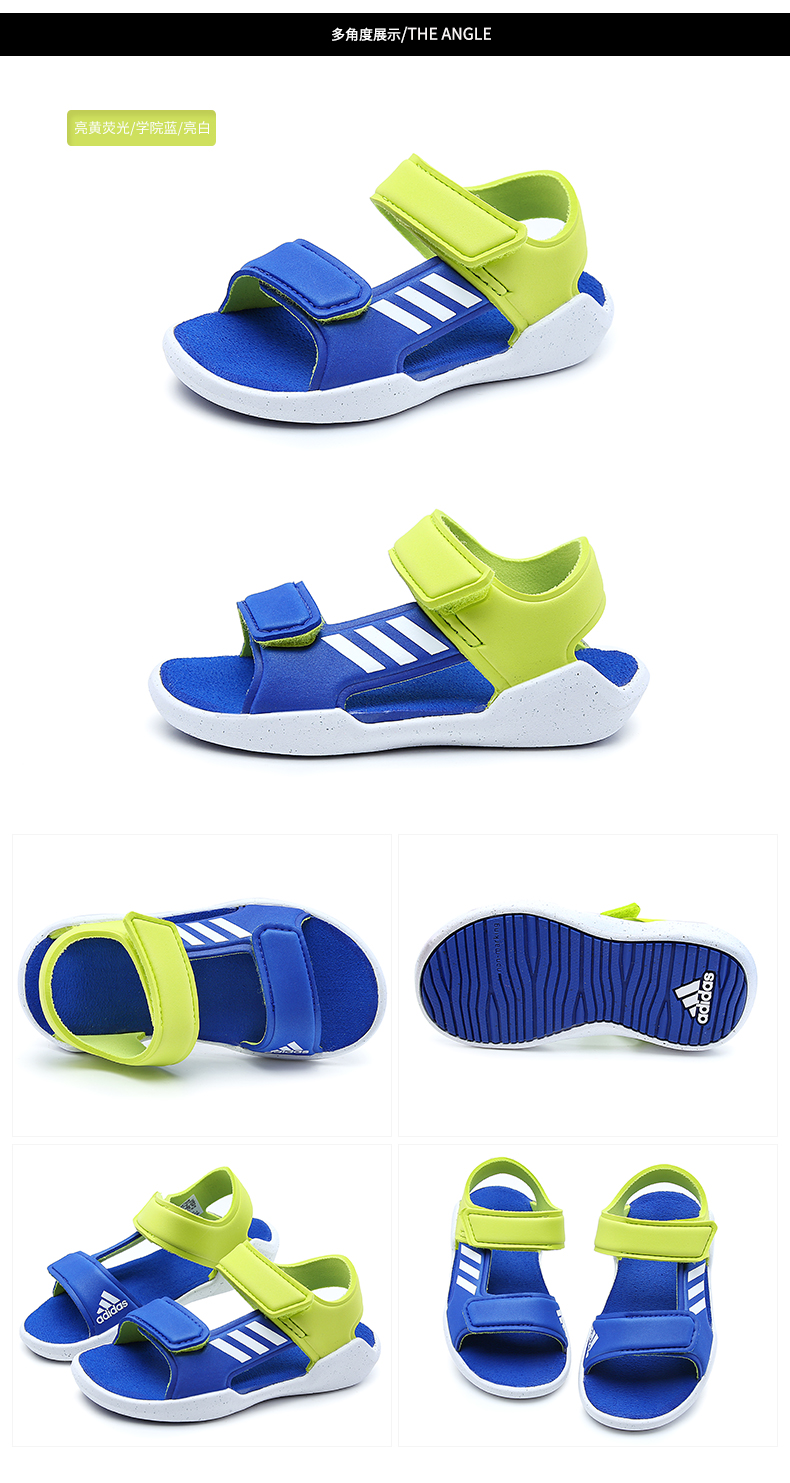 Giày trẻ em Adidas Adidas mùa hè 2019 dép mới cho trẻ em thể thao Giày đi biển Velcro DB1784 - Giày dép trẻ em / Giầy trẻ giày thể thao trẻ em đẹp