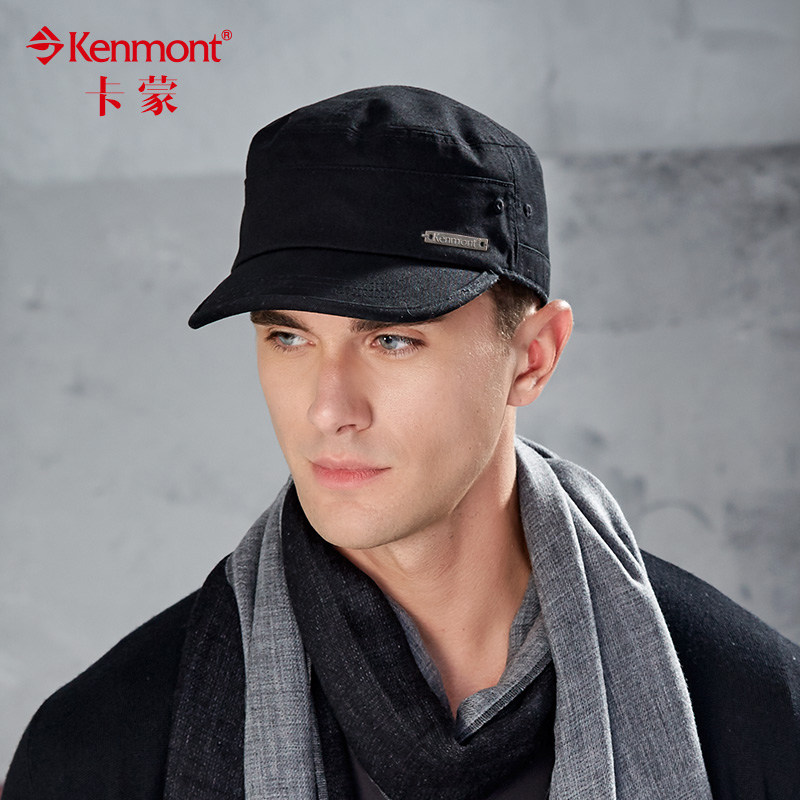 Carmon flagship store men's hat 2021 summer new British cotton flat top outdoor sports hat casual hat hat male