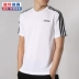 Adidas Adidas phù hợp với nam mùa hè Quần áo thể thao mới cổ tròn tay áo ngắn chạy quần âu quần áo nam - Thể thao sau bộ nỉ nam adidas Thể thao sau