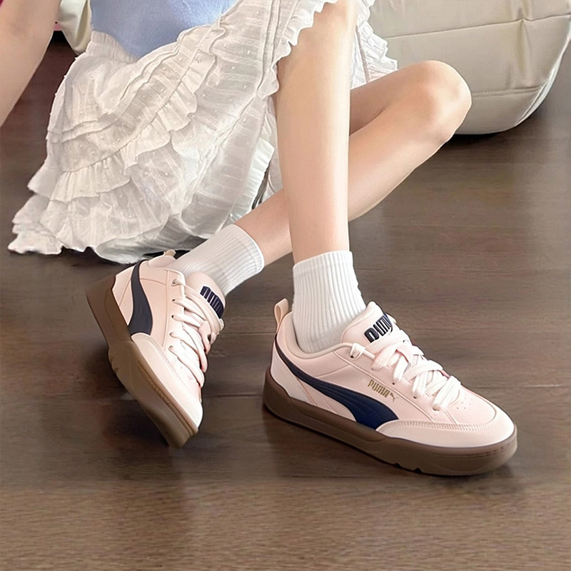 Inter丨Puma Women's Sneakers 2026 Summer New Sports Shoes Casual Shoes Pink Low-Top Loafers