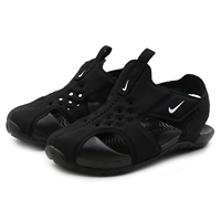 Giày thể thao nam và nữ NIKE Nike mùa hè 2019 mới dành cho trẻ em sandal sandal sandal Baotou 943827 - Giày dép trẻ em / Giầy trẻ giày thể thao trẻ em nam