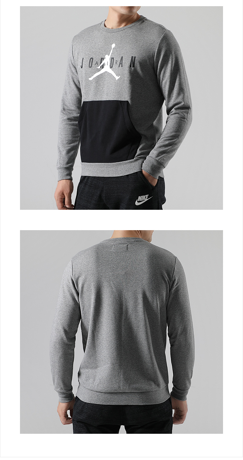 NIKE Nike Wear Wear Set 2019 Spring New Jordan Sportswear Áo len trùm đầu Đóng quần chạy - Thể thao sau bộ thể thao lacoste