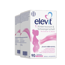 Elevit Philovic 1 stage of pre-pregnancy methydrotetrahydrofolate active folate vitamin*2