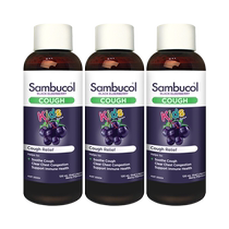 Australien Sambucol Good Times Cones Small Black Fruits Black Bone Wood Children Health Products Little Green Leafy Syrup 120ml * 3